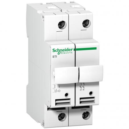 Acti9 STI sectionneur fusible à tiroir 2P 20A pour fusible 8.5x31.5mm SCHNEIDER A9N15650
