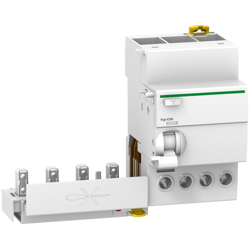 Acti9 vigi iC60 bloc différentiel 4P 25A 30mA type AC 400-415V SCHNEIDER A9Q11425