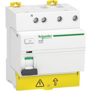 Acti9 iIG40 interrupteur différentiel tête de groupe 3P+N 40A 30mA type AC SCHNEIDER A9R67740 2