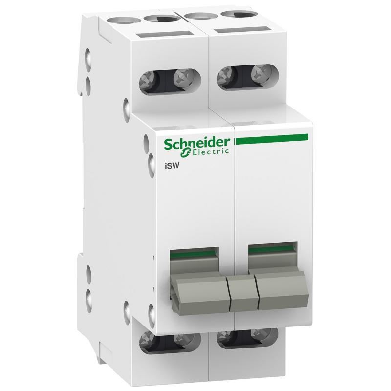 Acti9 iSW interrupteur de commande 3P 20A 415VCA SCHNEIDER A9S60320