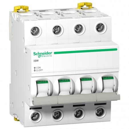 Acti9 iSW interrupteur-sectionneur 4P 125A 415VAC SCHNEIDER A9S65492