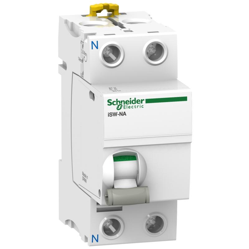 Acti9 iSW NA interrupteur-sectionneur 1P+N 40A 250VCA SCHNEIDER A9S70640