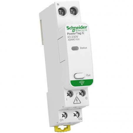 PowerTag C capteur contacts radio-fréquence modulaire 1 entrée 1 sortie SCHNEIDER A9XMC1D3