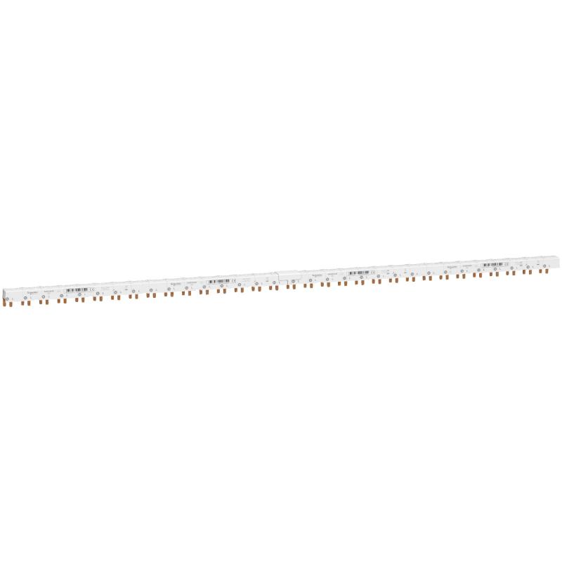 Acti9 iDT40 répartiteur horizontal 1P+N avec Aux 9 mm 48 modules 80A SCHNEIDER A9XPA648