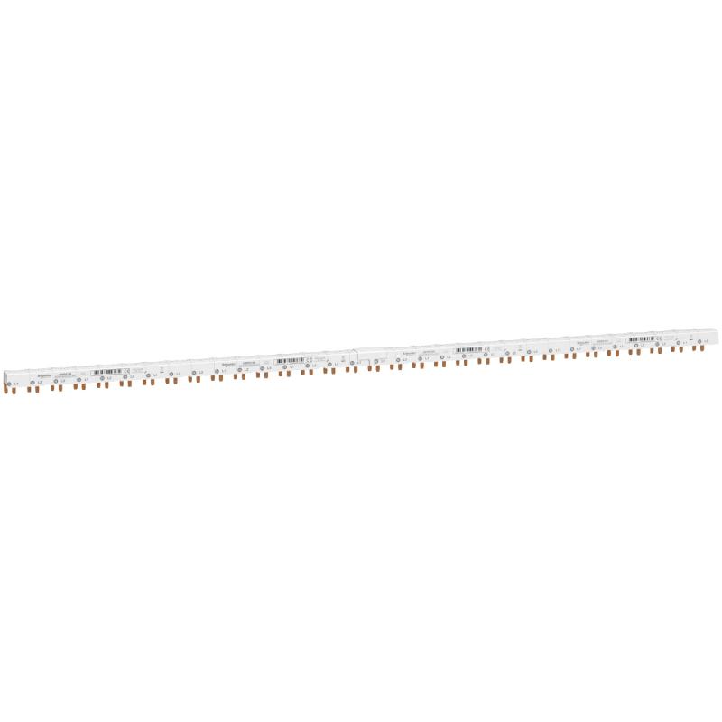 Acti9 iDT40 répartiteur horizontal 3P+N avec Aux 9 mm 48 modules 80A SCHNEIDER A9XPA748