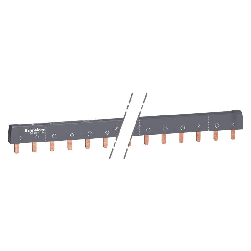 Acti9 iC60 peigne à dents 2P 100A 24 modules de 18mm SCHNEIDER A9XPH224