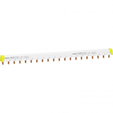 Acti9 iC60 peigne de raccordement à dents 3P 100A 20 modules de 18mm SCHNEIDER A9XPH320