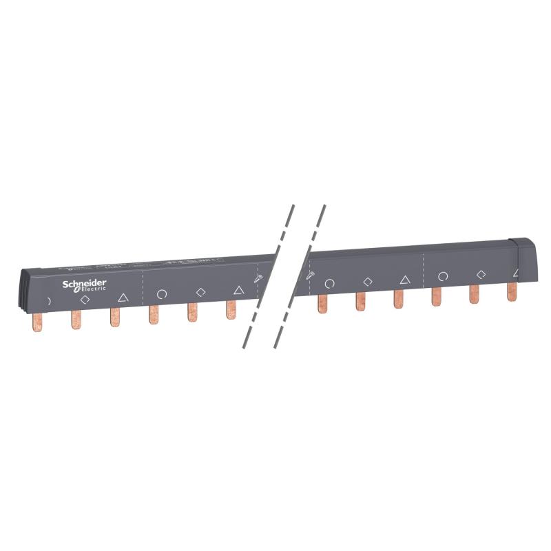 Acti9 iC60 peigne à dents 3P 100A 24 modules de 18mm SCHNEIDER A9XPH324