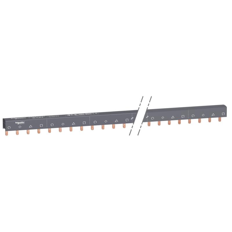 Acti9 iC60 peigne à dents 4P 100A 57 modules de 18mm SCHNEIDER A9XPH457