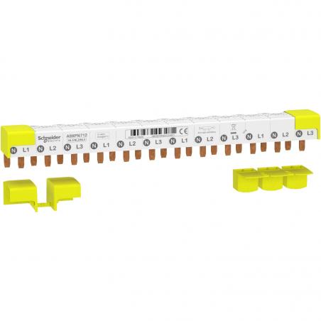 Acti9 iDT40 peigne 3P+N 12 modules de 18mm 80A SCHNEIDER A9XPN712