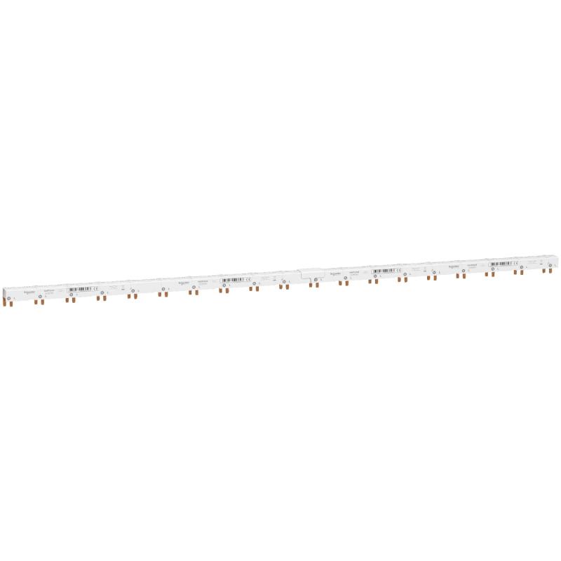 Acti9 iDT40 répartiteur horizontal 1P+N avec Aux et Vigi 9 mm 48 modules SCHNEIDER A9XPV648