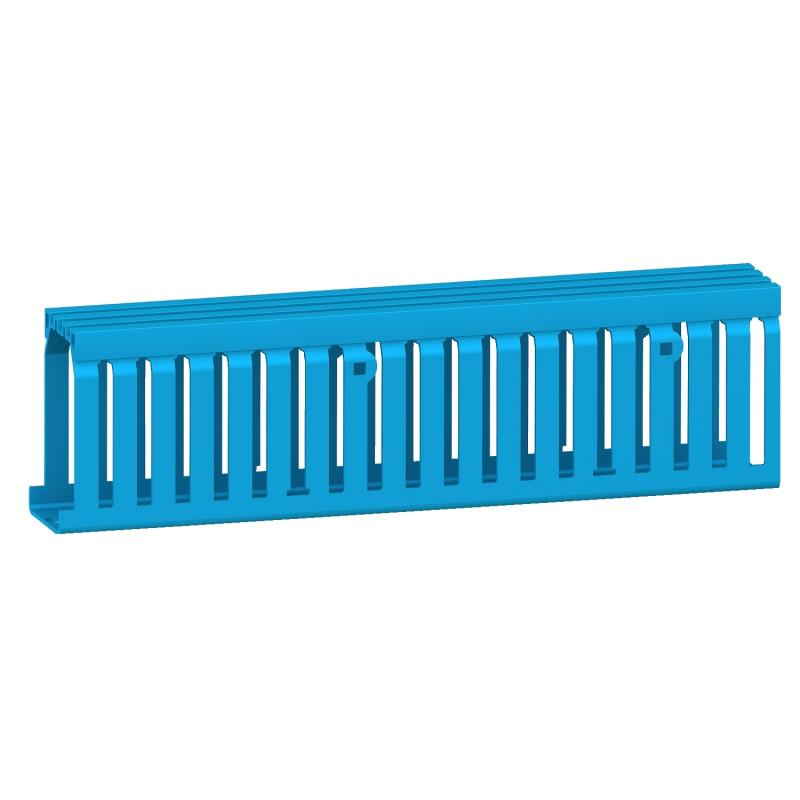 Spacial Thalassa goulotte perforee sans couvercle 2m 55x60mm bleu SCHNEIDER AK2GA65