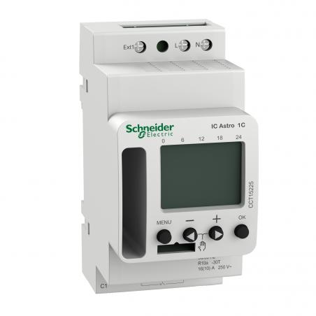 Acti9 IC Astro interrupteur crépusculaire programmable 1 canal smart SCHNEIDER CCT15225