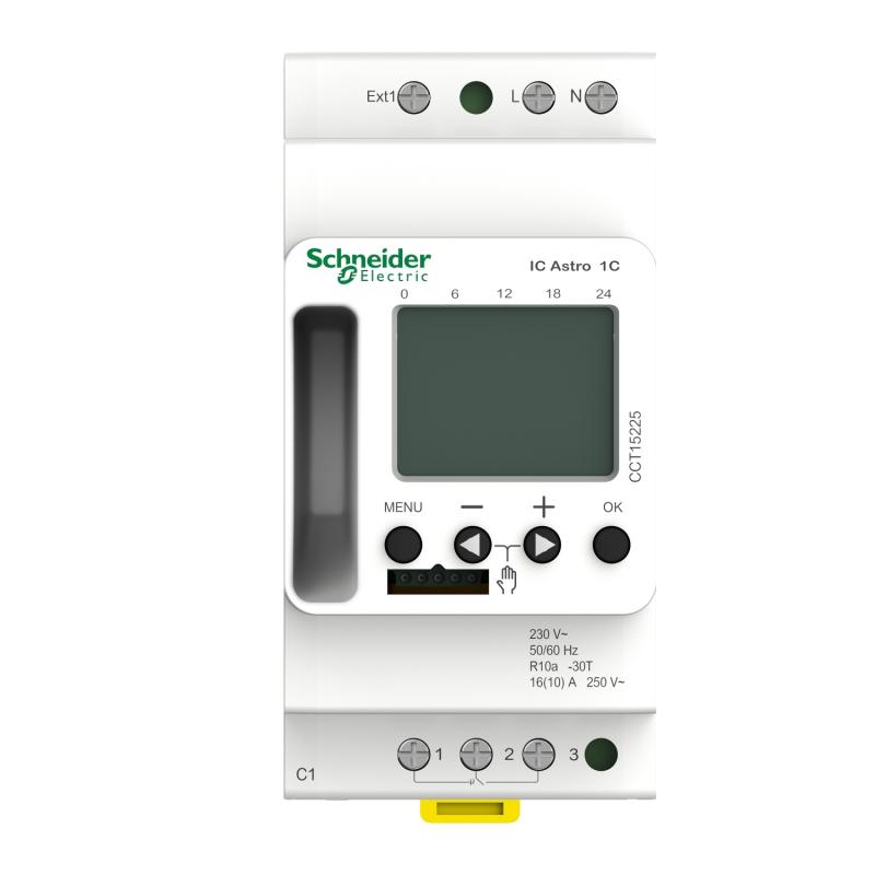 Acti9 IC Astro interrupteur crépusculaire programmable 1 canal smart SCHNEIDER CCT15225