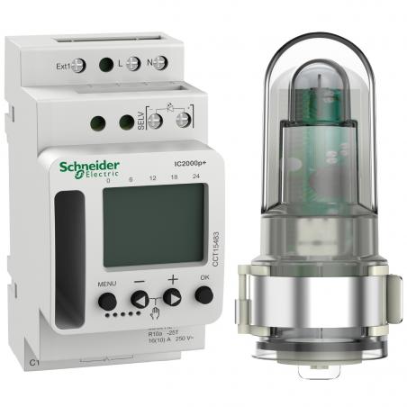 Acti9 IC2000p+ interrupteur crépusculaire programmable SCHNEIDER CCT15483
