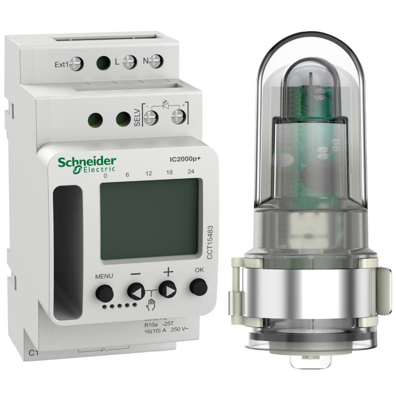 Acti9 IC2000p+ interrupteur crépusculaire programmable SCHNEIDER CCT15483