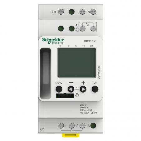 Acti9 THP1+ thermostat programmable 1 canal SCHNEIDER CCT15834