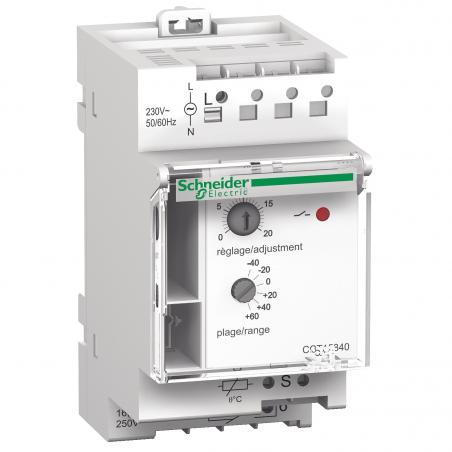 Acti9 TH7 thermostat modulaire 1 zone -40°C..80°C SCHNEIDER CCT15840