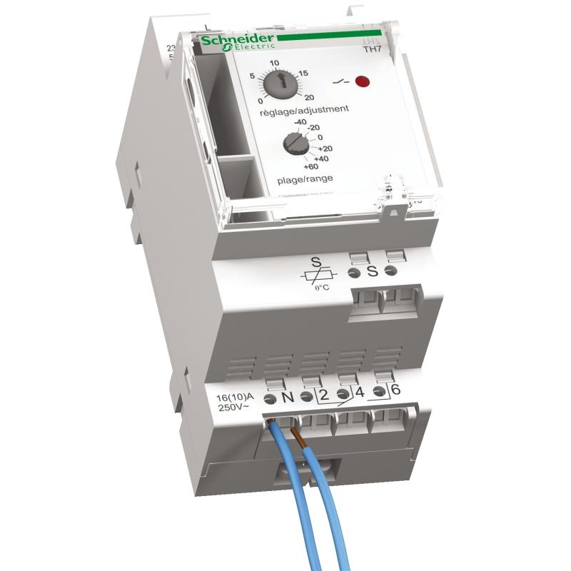 Acti9 TH7 thermostat modulaire 1 zone -40°C..80°C SCHNEIDER CCT15840