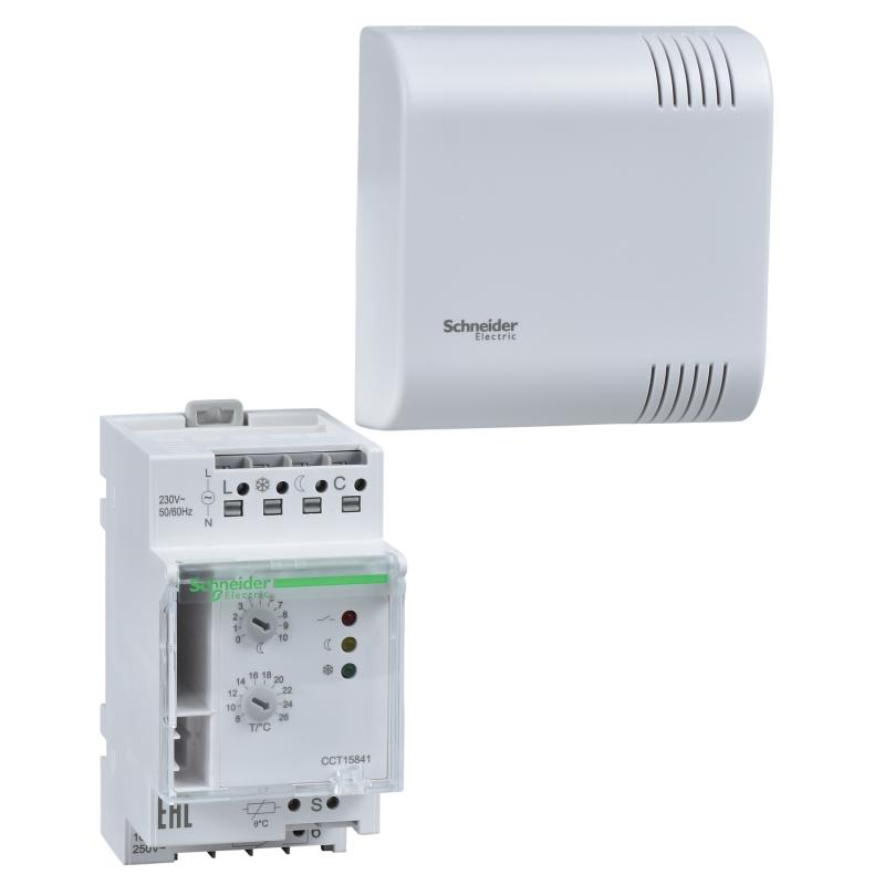 Acti9 TH4 thermostat modulaire 1 zone 8°C..26°C SCHNEIDER CCT15841