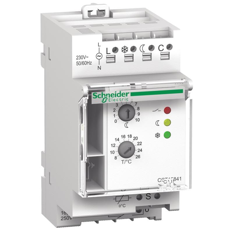 Acti9 TH4 thermostat modulaire 1 zone 8°C..26°C SCHNEIDER CCT15841