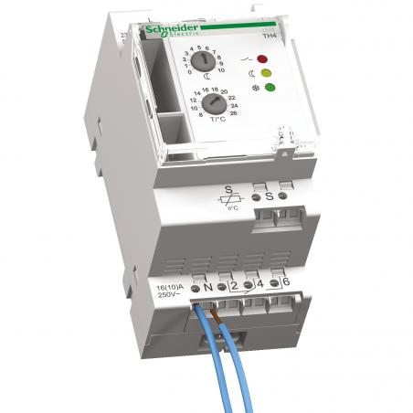 Acti9 TH4 thermostat modulaire 1 zone 8°C..26°C SCHNEIDER CCT15841