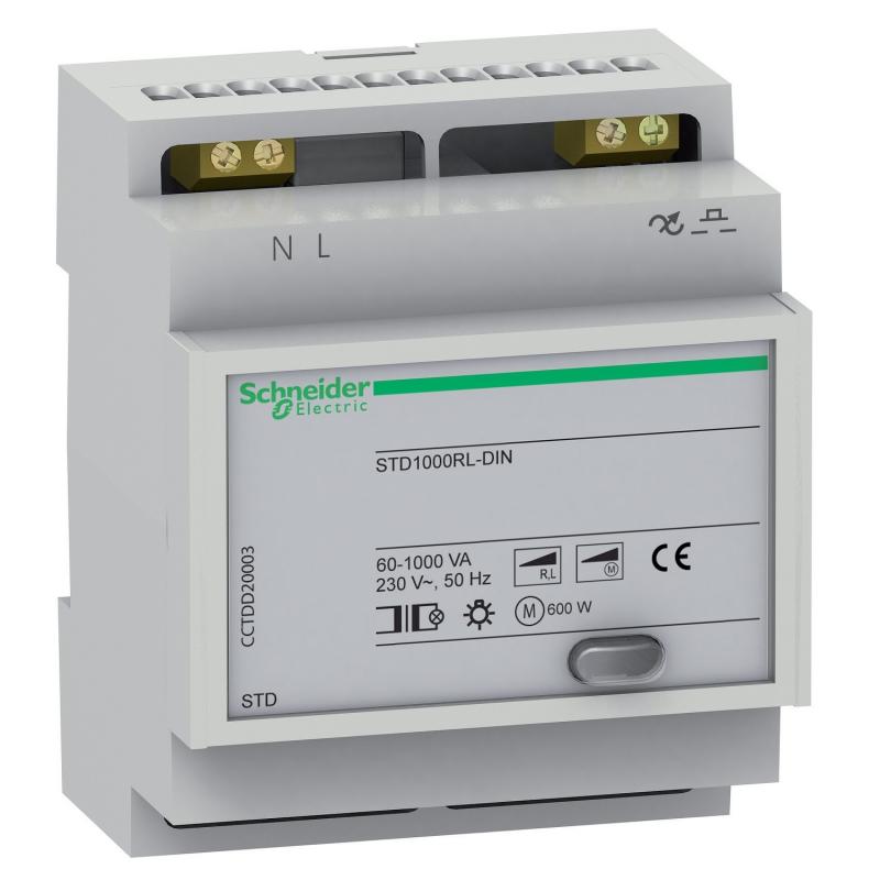 STD télévariateur 1000W DIN commande de scénario SCHNEIDER CCTDD20003