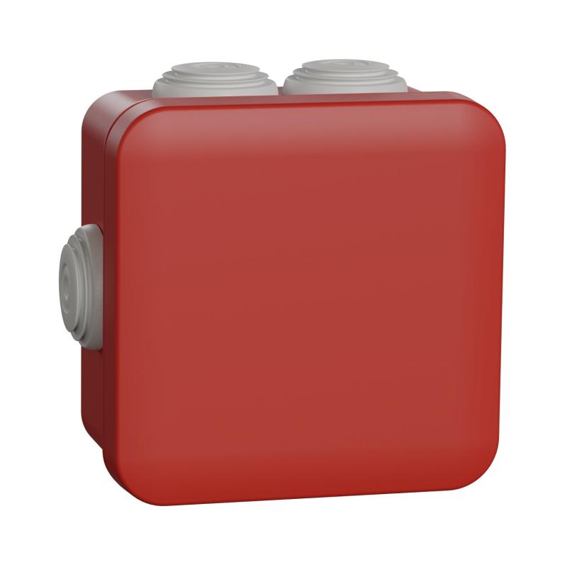 Boite derivation rouge 80x80x45 SCHNEIDER ENN05164