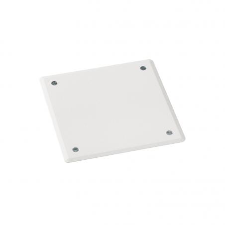 Modulo couvercle blanc 128x128mm pour boite de dérivation SCHNEIDER ENN09490