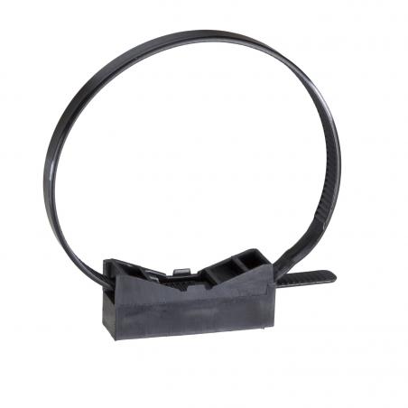 LOT DE 100 Mureva FIX instacables pour conduits diam. 40-63 mm noir SCHNEIDER ENN47965