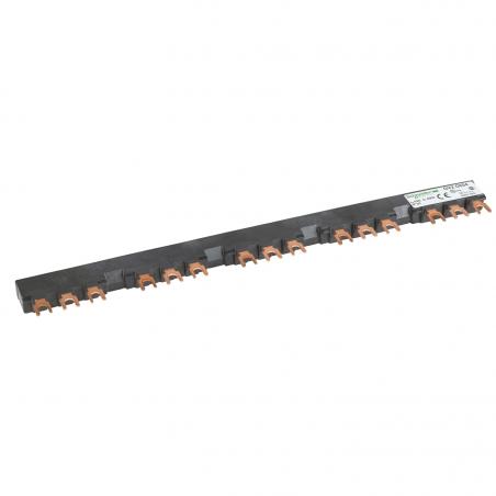 TeSys GV jeu de barre tripolaire 63A 5 dérivations pas 54 mm SCHNEIDER GV2G554