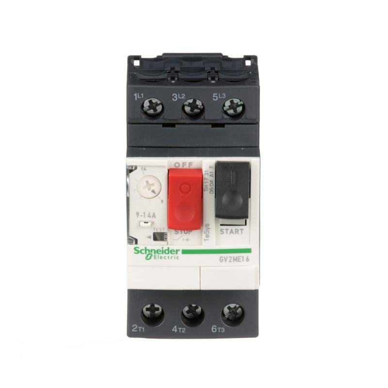 TeSys GV2ME disj. moteur 9..14A 3P 3d déclencheur magnéto-thermique SCHNEIDER GV2ME16