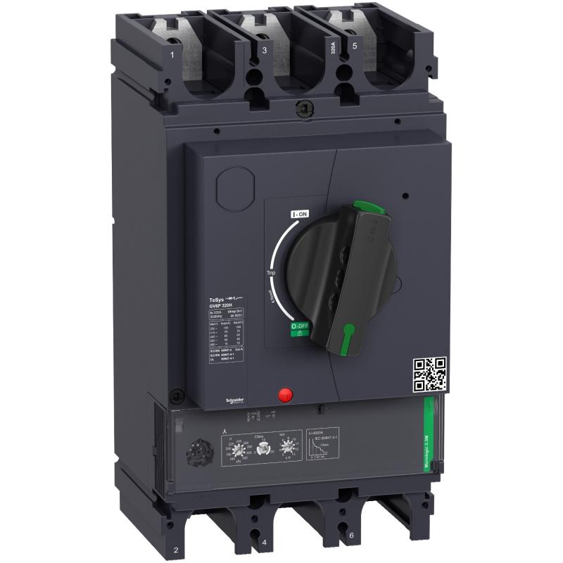 TeSys GV disjoncteur moteur 160 à 320A 70kA 3P magnéto-thermique SCHNEIDER GV6P320H