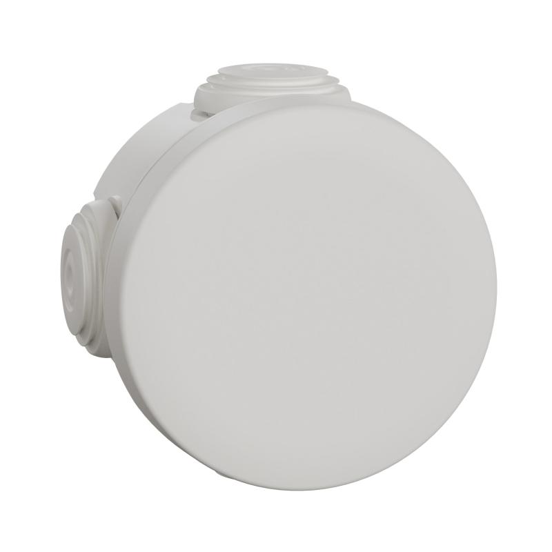 Mureva Box boite de dérivation avec embouts diam. 60 IP55 blanc polaire SCHNEIDER IMT05021