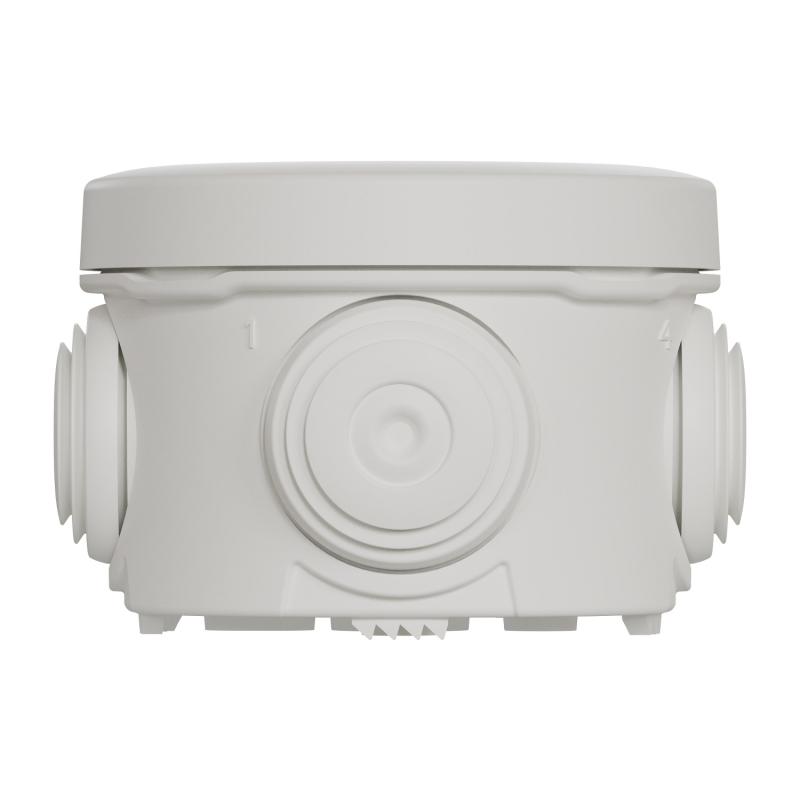 Mureva Box boite de dérivation avec embouts diam. 60 IP55 blanc polaire SCHNEIDER IMT05021