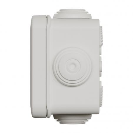 Mureva Box boite de dérivation avec embouts 65x65x45 IP55 blanc polaire SCHNEIDER IMT05022