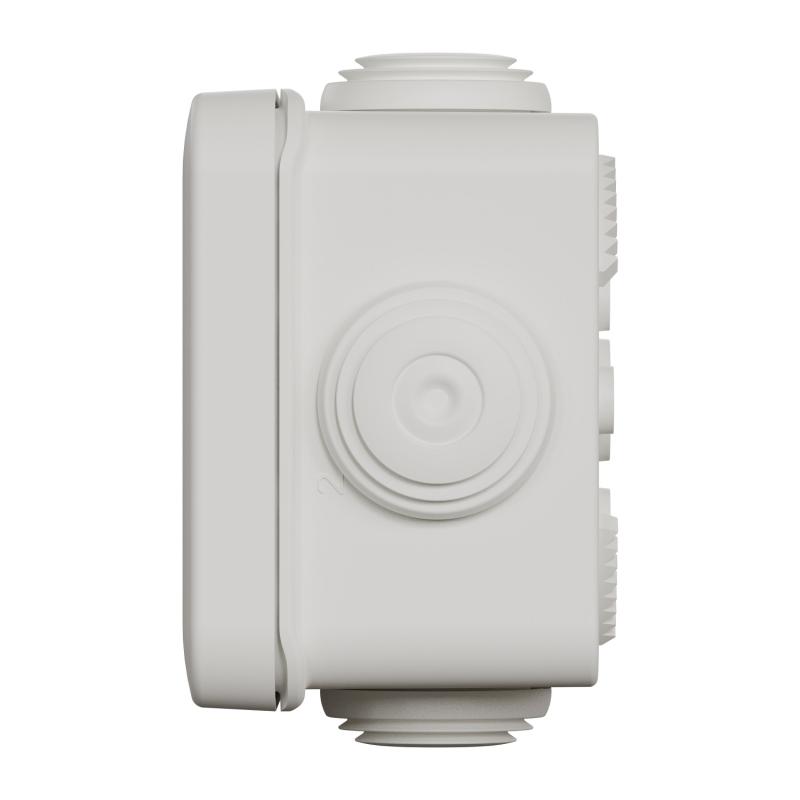 Mureva Box boite de dérivation avec embouts 65x65x45 IP55 blanc polaire SCHNEIDER IMT05022