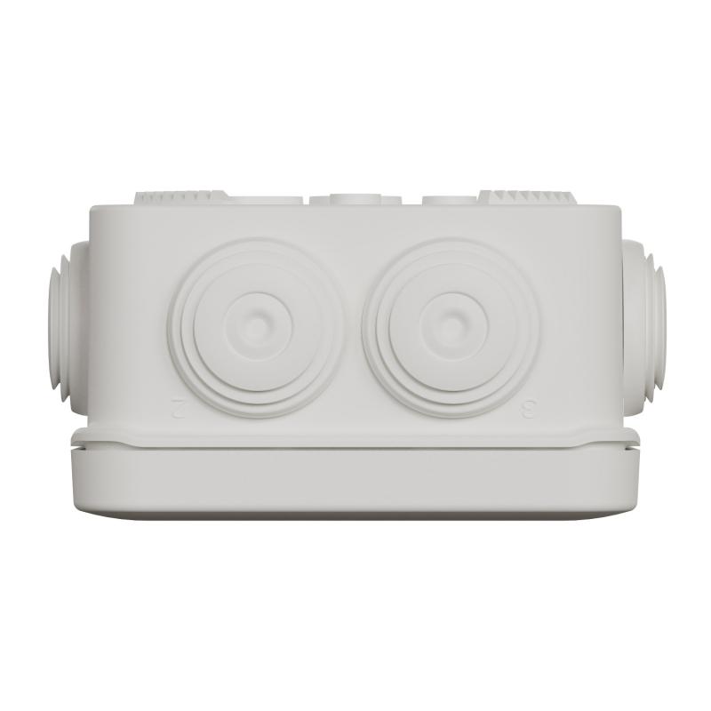 Mureva Box boite de dérivation avec embouts 80x80x45 IP55 blanc polaire SCHNEIDER IMT05024