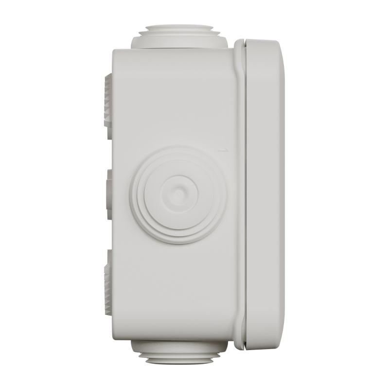 Mureva Box boite de dérivation avec embouts 80x80x45 IP55 blanc polaire SCHNEIDER IMT05024