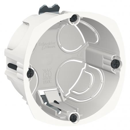 Multifix boîte d'encastrement diam. 67mm prof 40mm 1 poste SCHNEIDER IMT35914