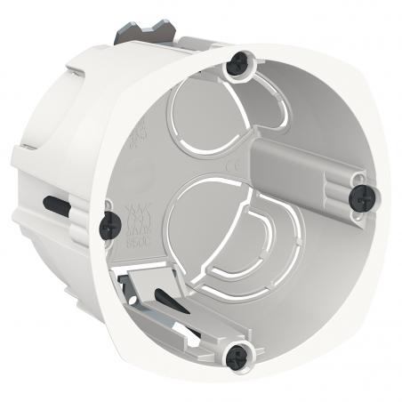 Multifix boîte d'encastrement diam. 67mm prof 50mm 1 poste SCHNEIDER IMT35915