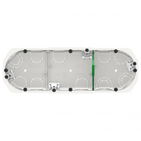 Multifix boîte d'encastrement diam.67mm prof.40mm 3 postes entraxe 71 mm SCHNEIDER IMT35934