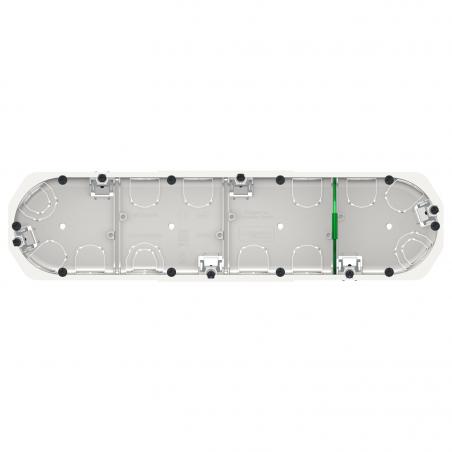Multifix boîte d'encastrement diam. 67mm prof 40mm 4 postes entraxe 71 mm SCHNEIDER IMT35944