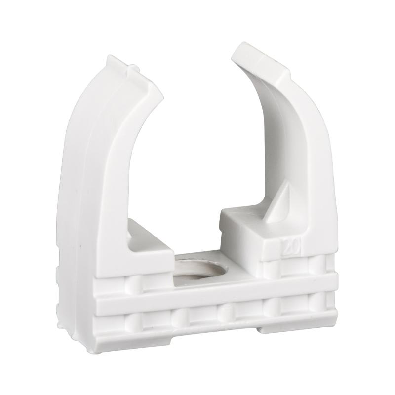 Mureva FIX clip à tube standard pour conduits Ø20mm blanc polaire SCHNEIDER IMT45820