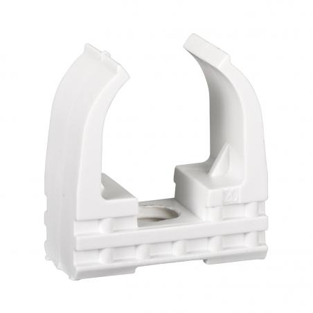 Mureva FIX clip à tube standard pour conduits Ø20mm blanc polaire SCHNEIDER IMT45820