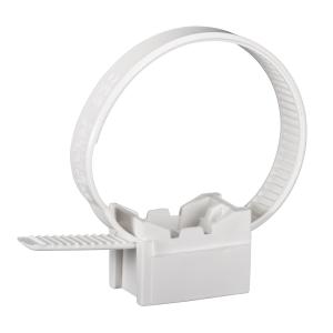 Mureva FIX instacable collier pour tube pour conduit Ø16-32mm blanc polair SCHNEIDER IMT47939 2