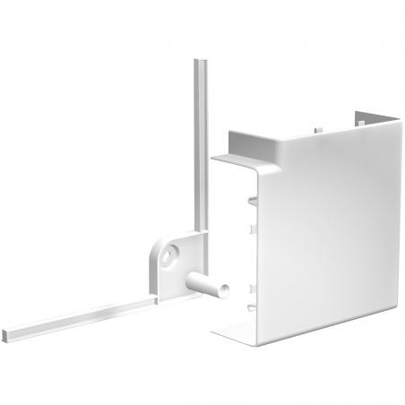 OptiLine 45 goulotte pvc blanc polaire 75 x 55 mm angle plat 90° SCHNEIDER ISM10103P