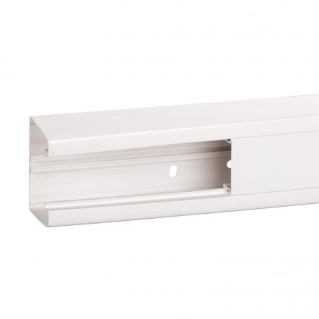 OptiLine 45 goulotte pvc blanc polaire 75 x 55 mm 8 x 3m SCHNEIDER ISM10110P