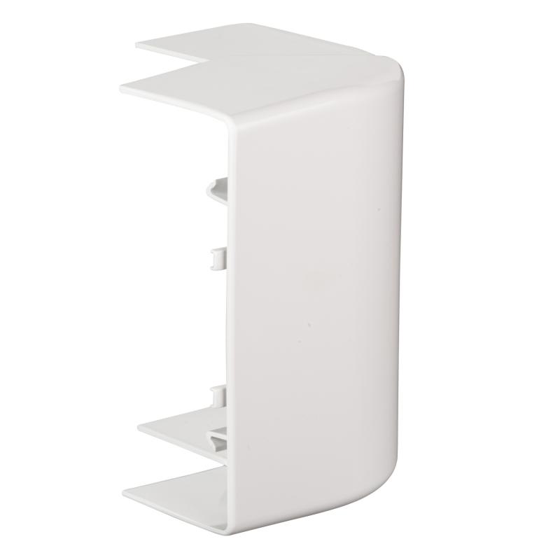 OptiLine 45 goulotte pvc blanc polaire 140 x 55 mm angle extérieur SCHNEIDER ISM10302P