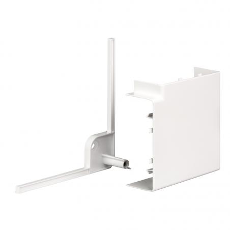 OptiLine 45 goulotte pvc blanc polaire 140 x 55 mm angle plat 90° SCHNEIDER ISM10303P